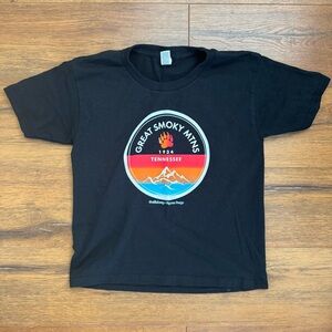 Jerzees‎ Black Short Sleeve Kids Tennessee T-shirt